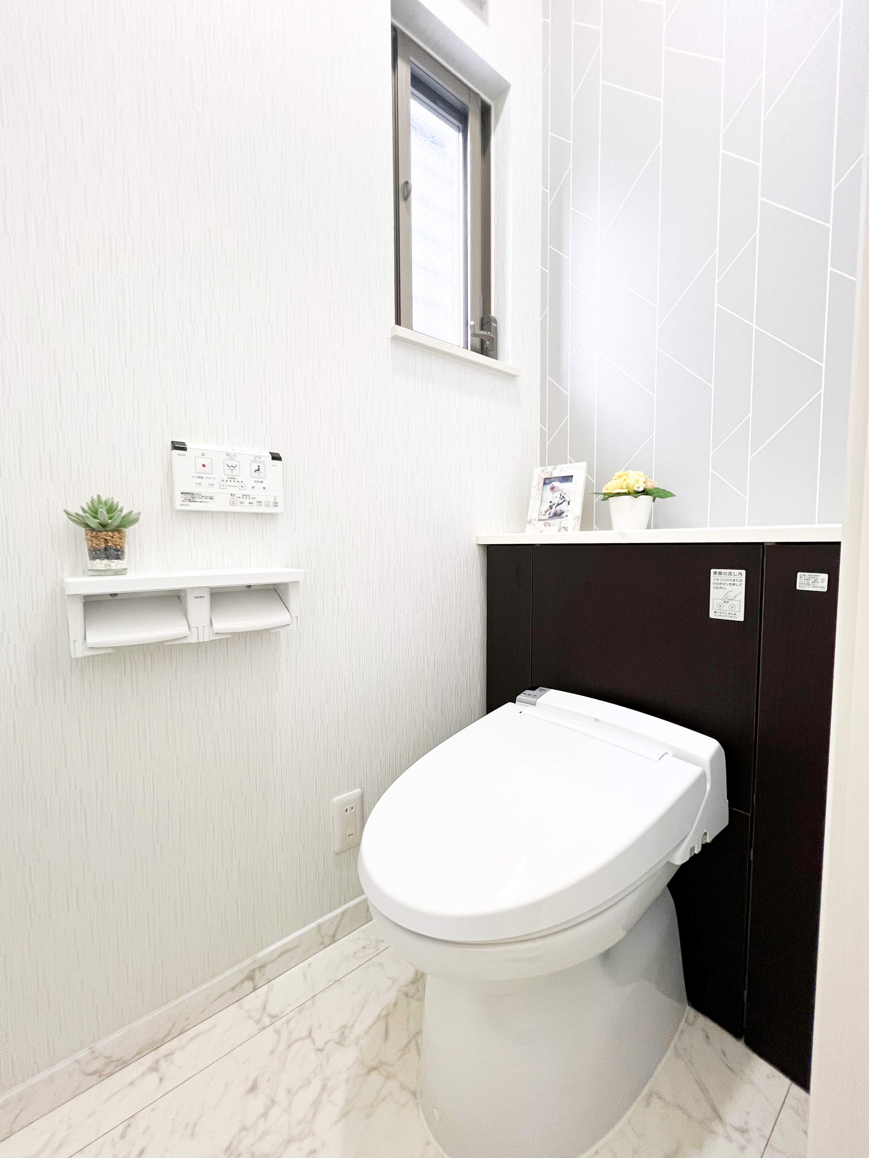 ■1階トイレ　温水洗浄暖房便座交換　2024年5月リフォーム完成