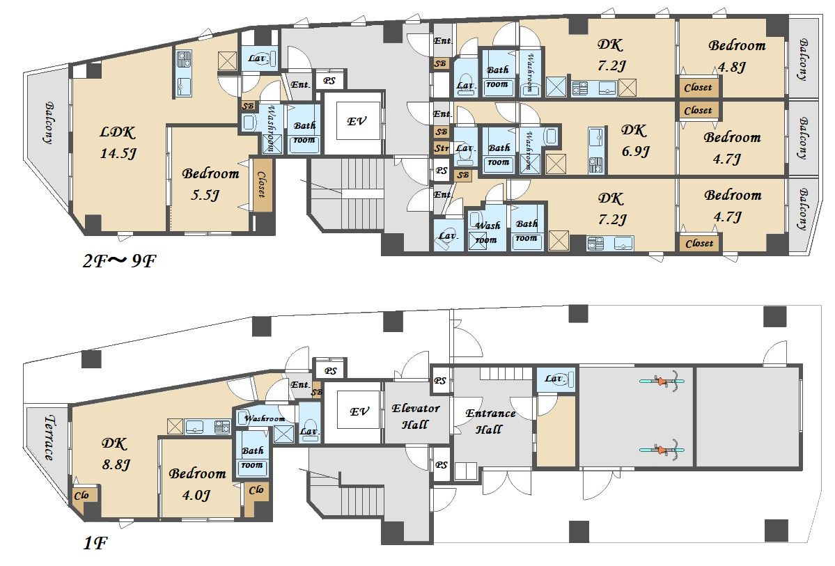 建物参考プラン間取り図