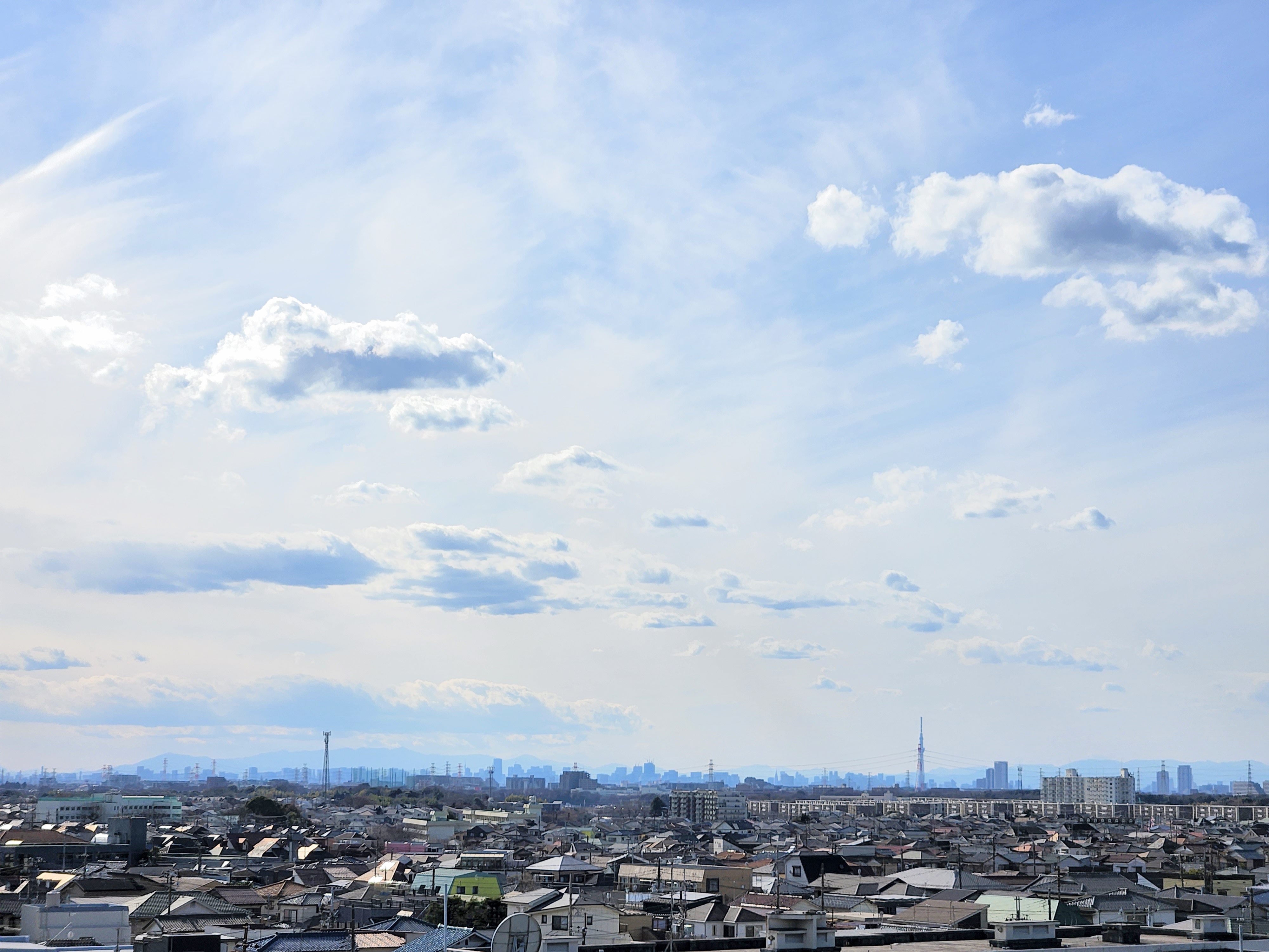 眺望良好で富士山が見えます！